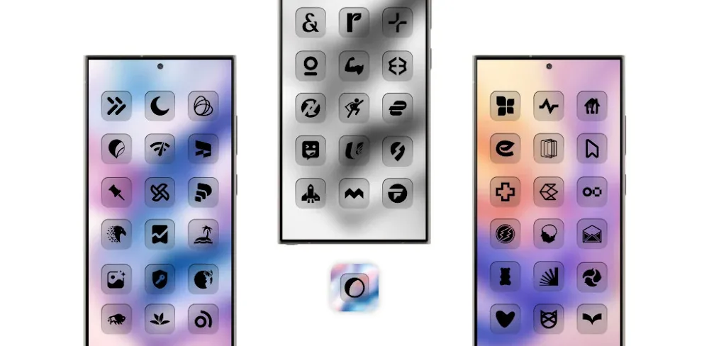 Eclipse Transparent Icon Pack v6.1 APK (Full Version)