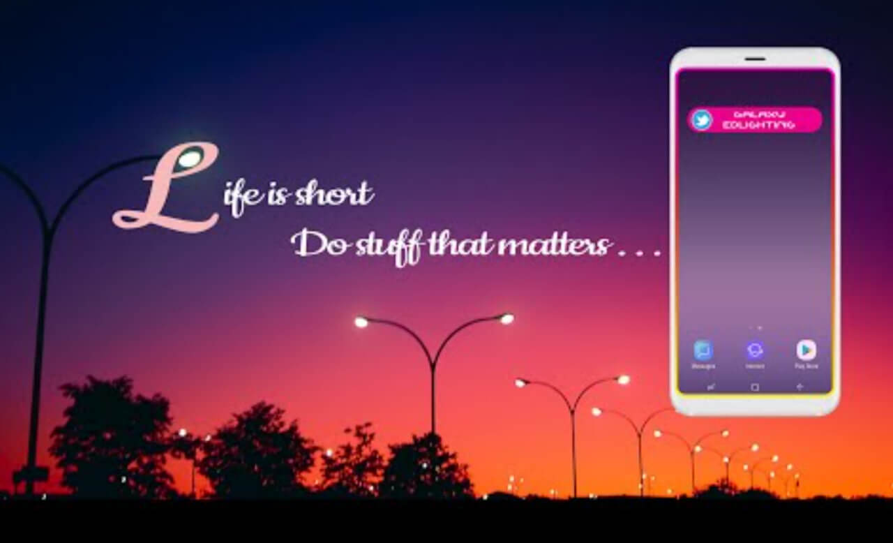 Edge Lighting Galaxy Dynamic v3.5.1 MOD APK (Premium Unlocked)