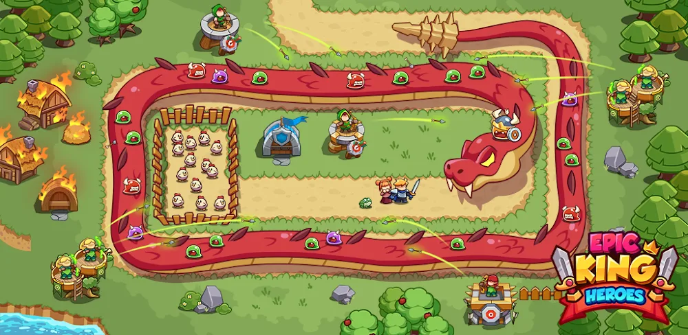 Epic King Heroes v1.0.44 MOD APK (Damage Multiplier, Currency, God Mode)