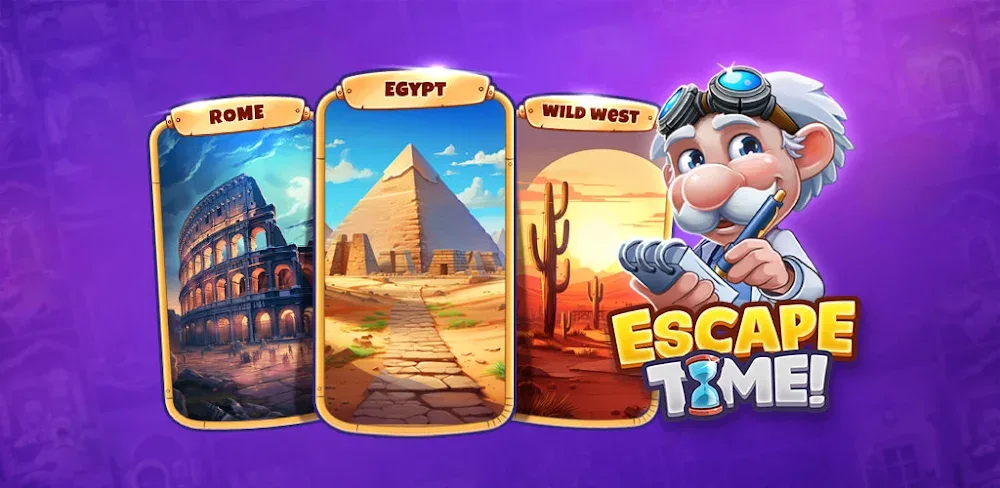 Escape Time v2.32.0 MOD APK (Unlimited Money, Life)