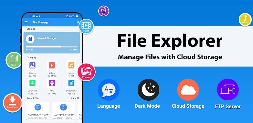 ESx File Manager & Explorer v1.6.5 APK + MOD (Premium Unlocked)