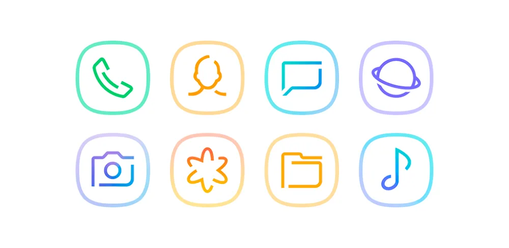 Eurux White - Icon Pack v3.4 APK (Full Version)