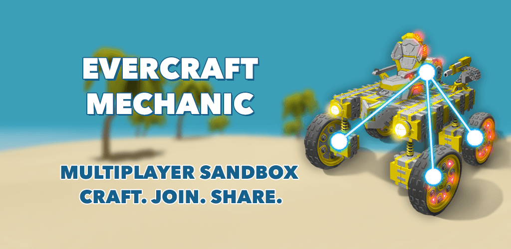 Evercraft Mechanic: Sandbox v2.6.27 MOD APK (Unlimited Gears, Money)