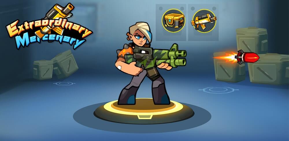 Extraordinary Mercenary v1.0 MOD APK (High Damage, God Mode)