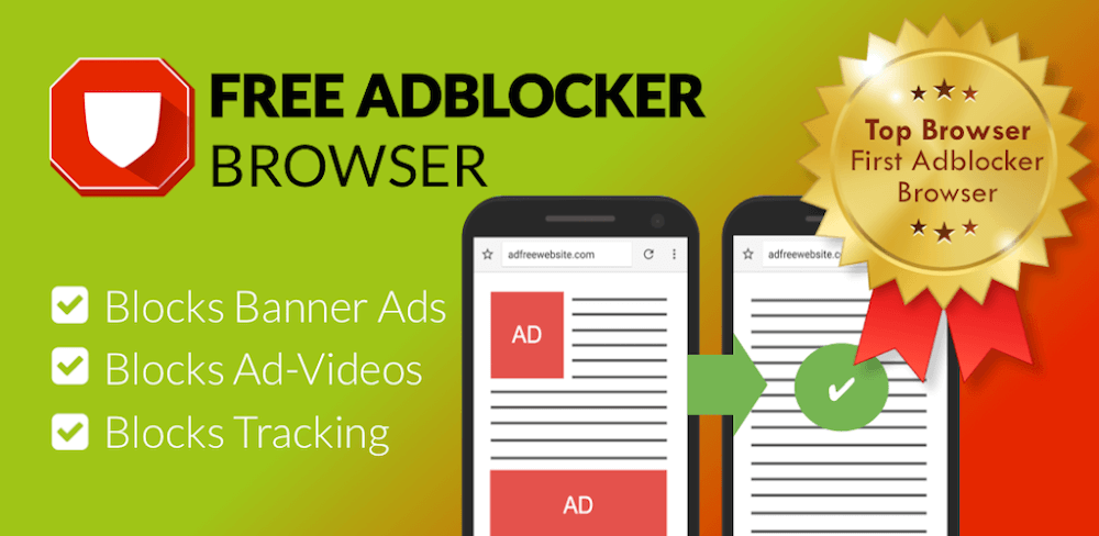 Free Adblocker Browser v139.1.4022 MOD APK (Premium Unlocked)