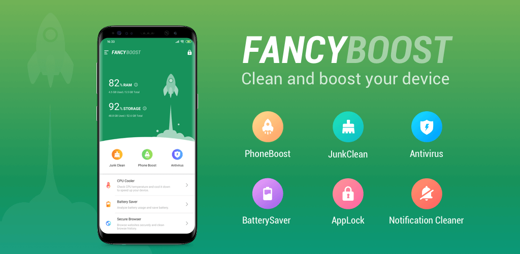 Fancy Booster v3.1.11 MOD APK (Premium Unlocked)