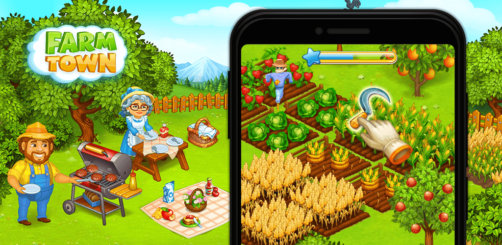Farm Town v4.29 MOD APK (Unlimited Money, Gems)