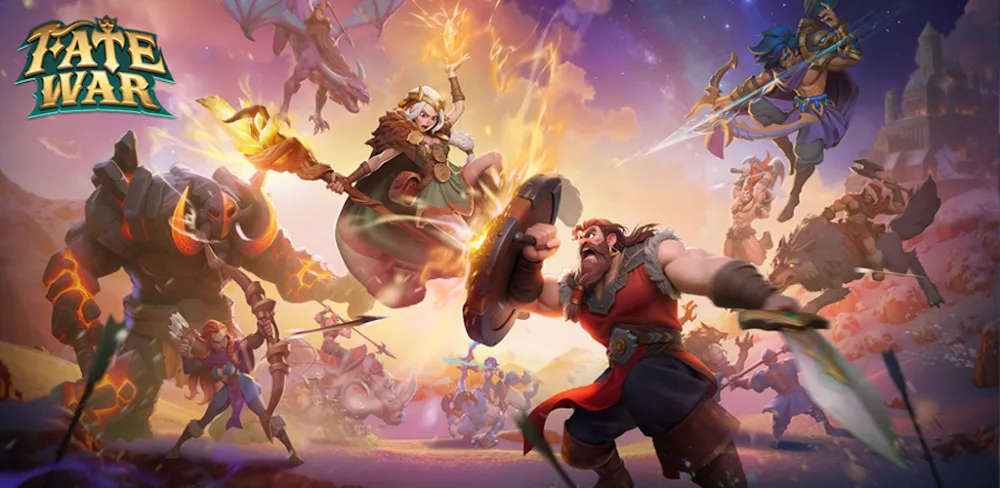 Fate War v1.0.93 MOD APK (Free-Items Building, Free VIP, Skins Unlocked)