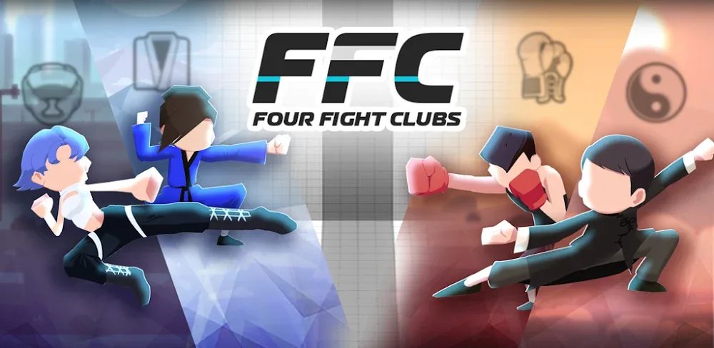 FFC - Four Fight Clubs v1.3.3 MOD APK (Menu, One Hit, Godmode, Speed)