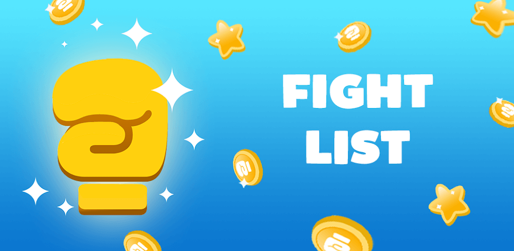 Fight List v5.7.0 MOD APK (Unlimited Money)