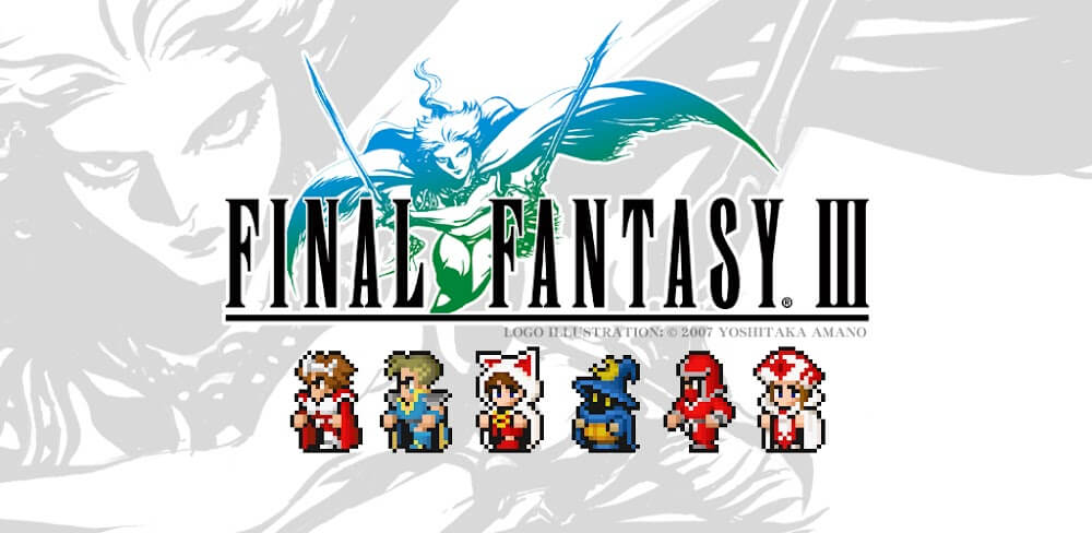 FINAL FANTASY III Pixel v1.2.3 MOD APK (Menu, God Mode, Free Shopping)