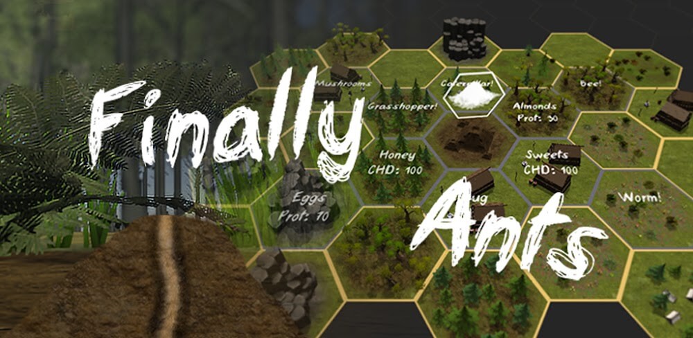 Finally Ants v2.53 MOD APK (Unlimited Material, Carbohydrate)