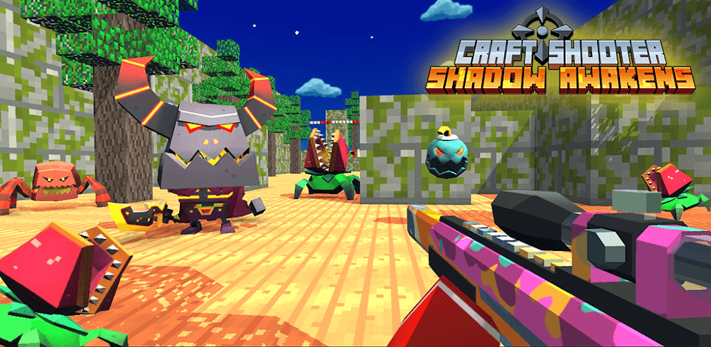 Fire Craft: 3D Pixel World v1.80 MOD APK (Damage, God Mode)