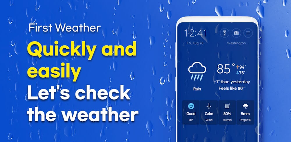Firstscreen Weather v4.6.9 MOD APK (Premium Unlocked)