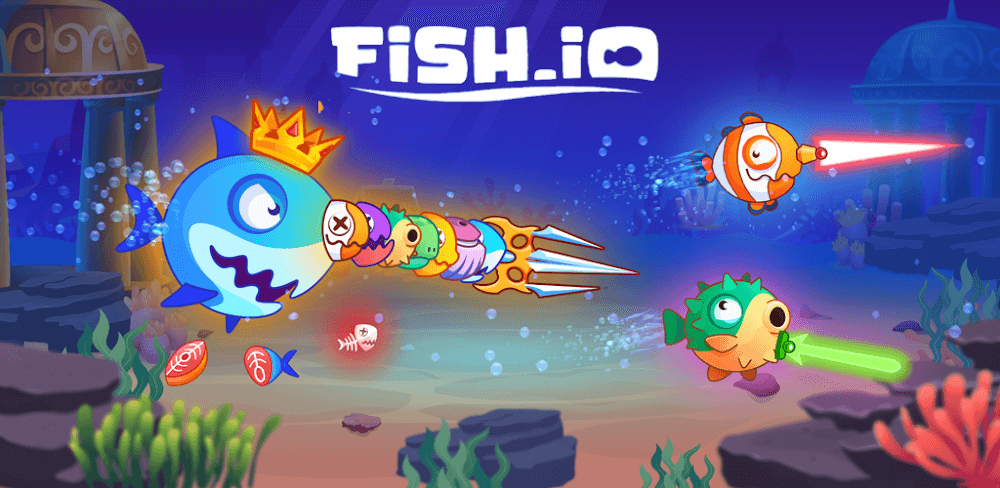 Fish.IO v1.9.6 MOD APK (Menu, Energy, Size, Speed)