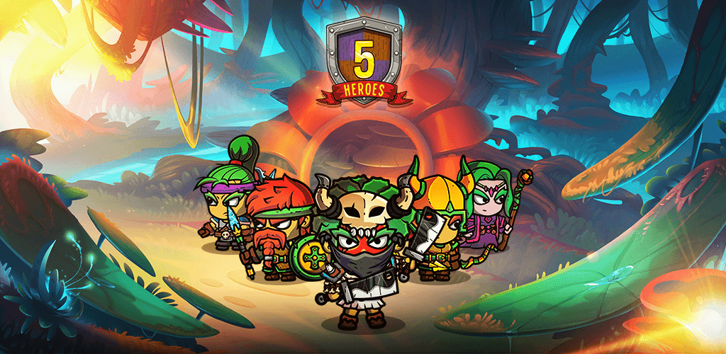 Five Heroes v7.6.11 MOD APK (Unlimited Money)