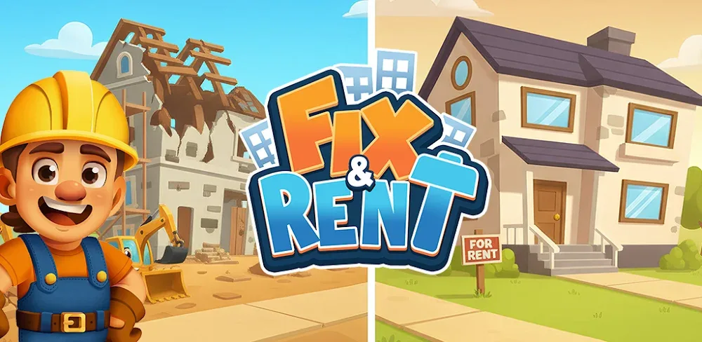 Fix & Rent: Home Renovation MOD APK V1.1 (High Currency Gain)