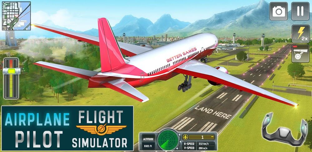 Flight Simulator v2.9 MOD APK (Unlimited Money)