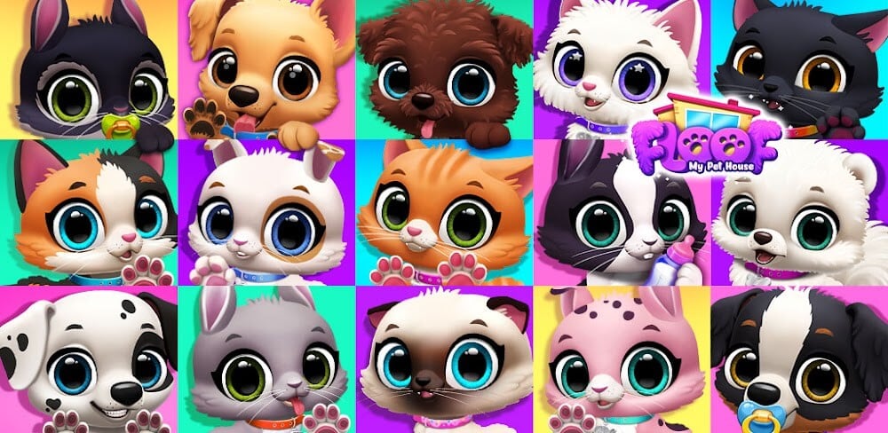 Floof - My Pet House v15.1.0 MOD APK (Free Purchase)
