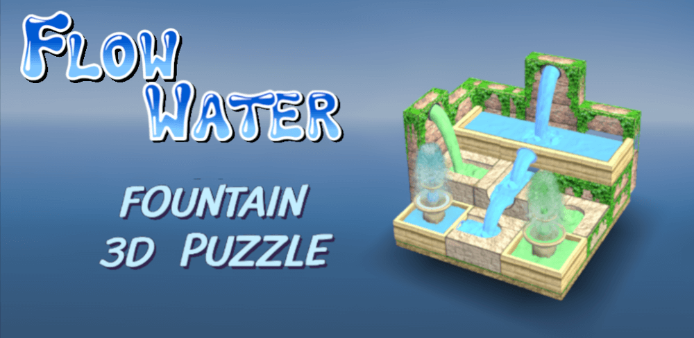 Flow Water Fountain 3D Puzzle v2.01 MOD APK (Free Shopping)