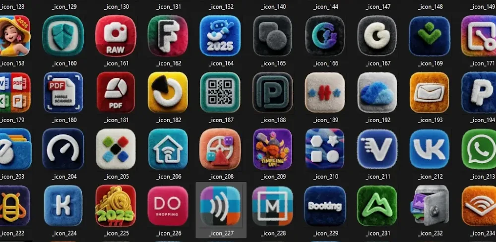 Fluffy 3D Icon Pack v1.2.6 APK (Full Version)