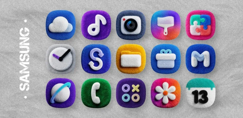 Fluffy OneUI Icons v1.7.0 APK (Full Version)