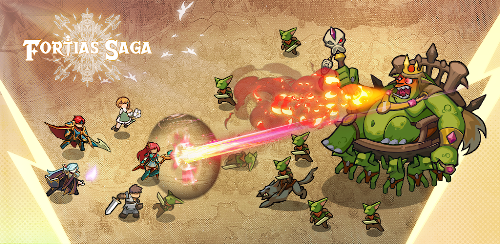 Fortias Saga: Action Adventure v1.1.06 MOD APK (Damage, Defense Multiplier)