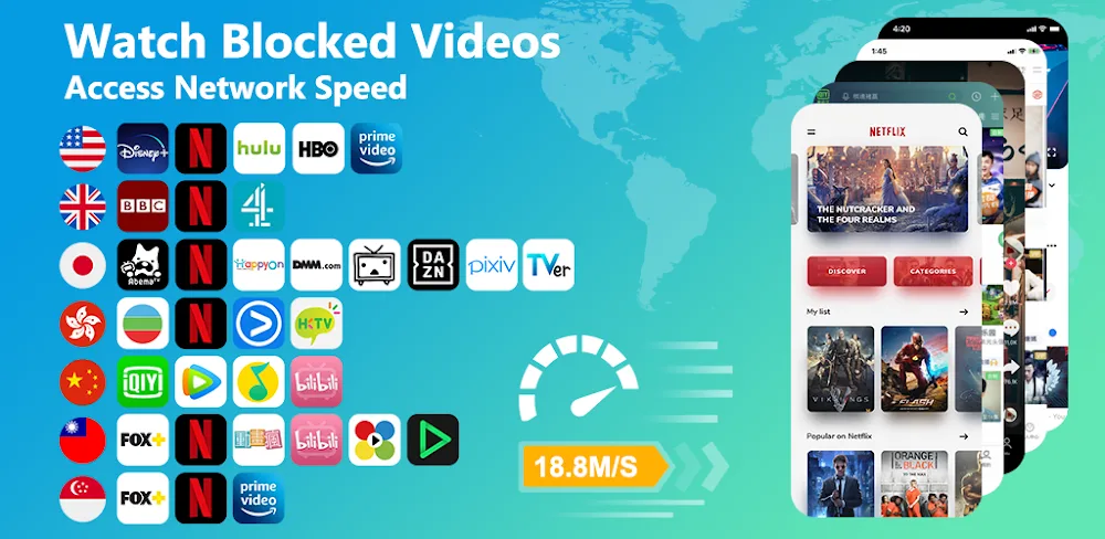 Free VPN Super v2.4.8.0 MOD APK (Premium Unlocked)