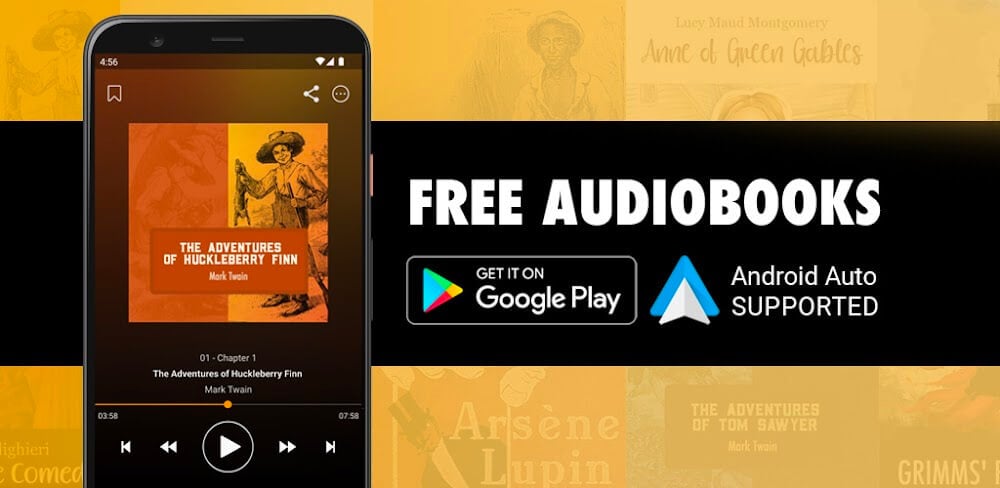 Freed Audiobooks v1.16.52 MOD APK (Removed ADS)