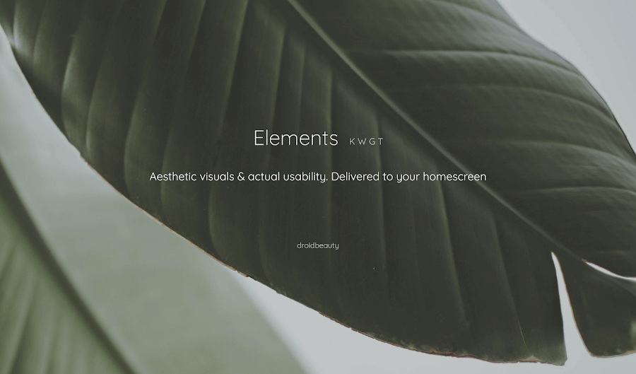 Elements KWGT v11.9 APK + MOD (Optimized)