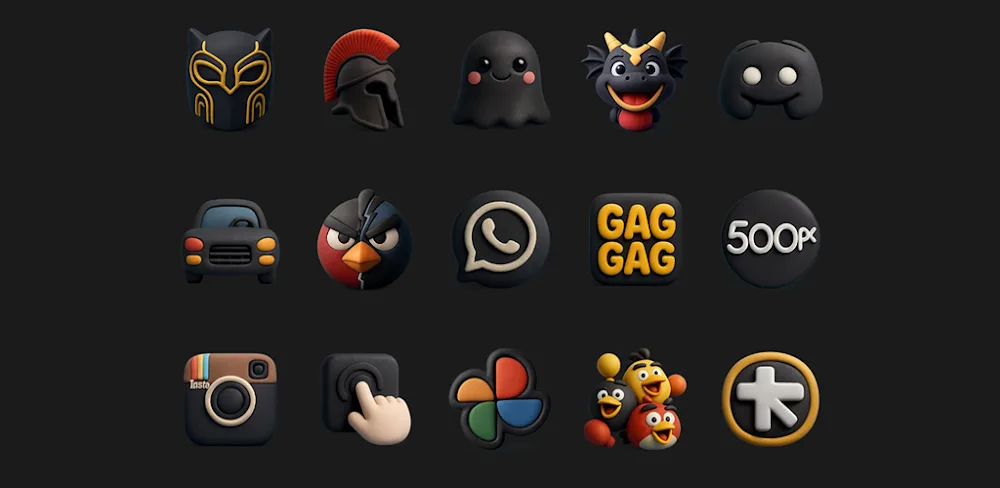 Funko Dark - Icon Pack v1.0 APK (Full Version)