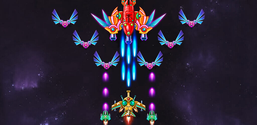 Galaxy Attack: Alien Shooter v70.7 MOD APK (Unlimited Money/VIP Unlocked)