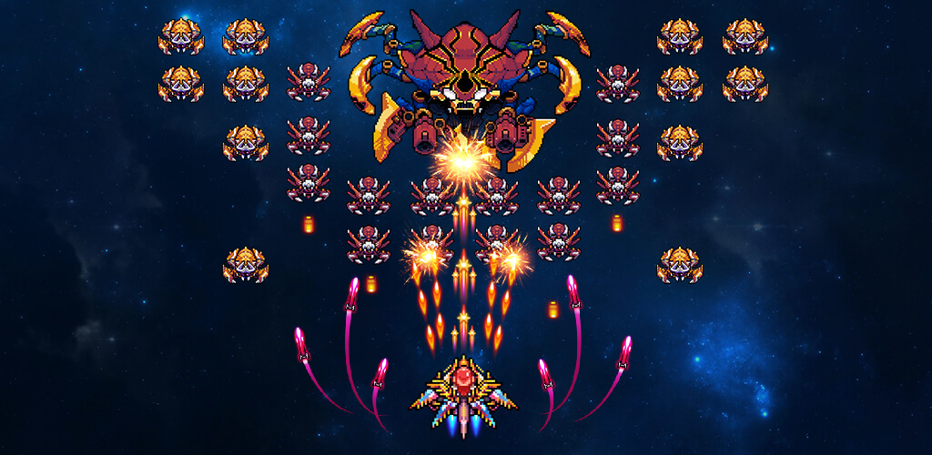 Galaxy Force: Falcon Squad v94.7 MOD APK (Unlimited Money)