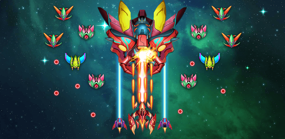 Galaxy Invaders: Alien Shooter v2.9.45  MOD APK (Unlimited Money)
