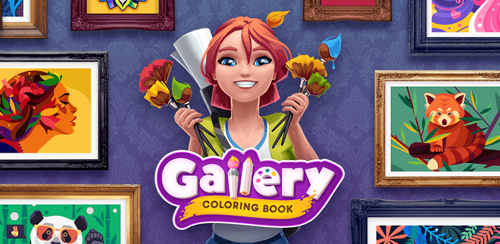 Gallery: Coloring Book & Decor v0.404 MOD APK (Menu/Unlimited All)