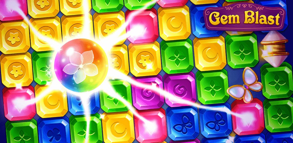 Gem Blast: Magic Match Puzzle v24.1002.00MOD APK (Free Shopping)