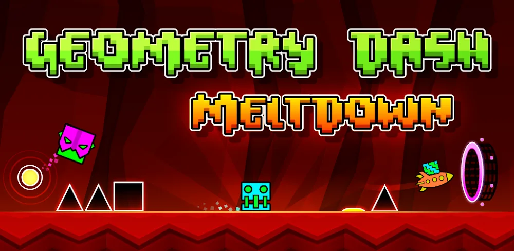 Geometry Dash Meltdown v2.2.147 MOD APK (Mod Unlocked)