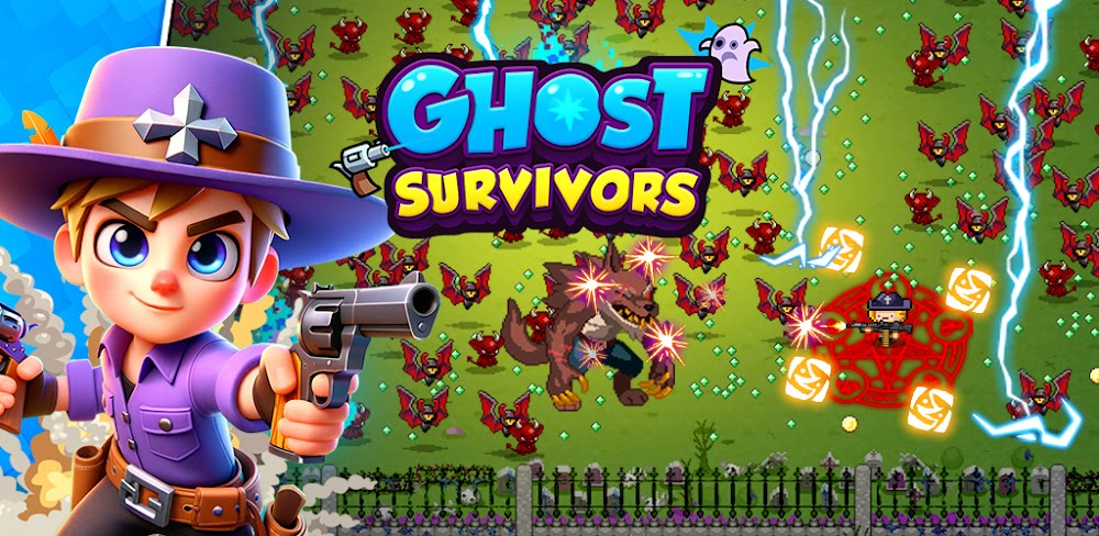 Ghost Survivors : Pixel Hunt v35 MOD APK (Mega Menu)