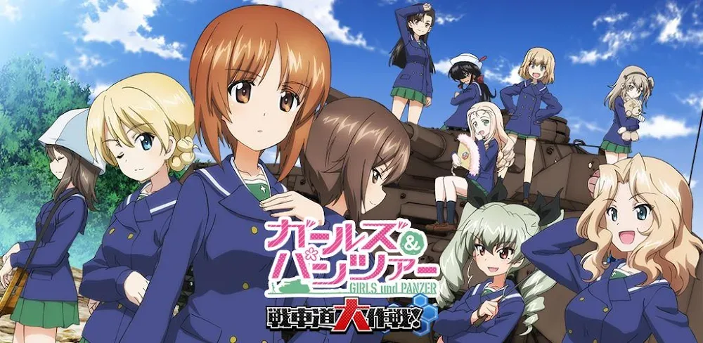 Girls Und Panzer JP v10.0.3 MOD APK (Menu, One Hit, High Defense)