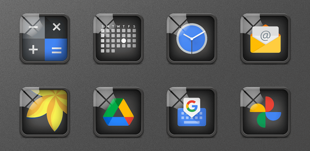 Glassy Icon Pack v4.8.0 APK (Full Version)