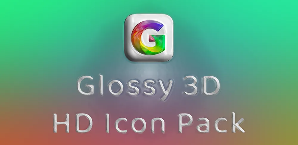 Glossy 3D - Icon Pack v1.0 APK (Full Version)