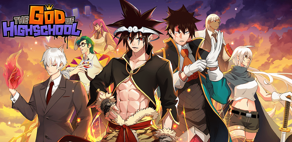God of Highschool v4.13.7 MOD APK + OBB (Damage/Defense Multiplier)