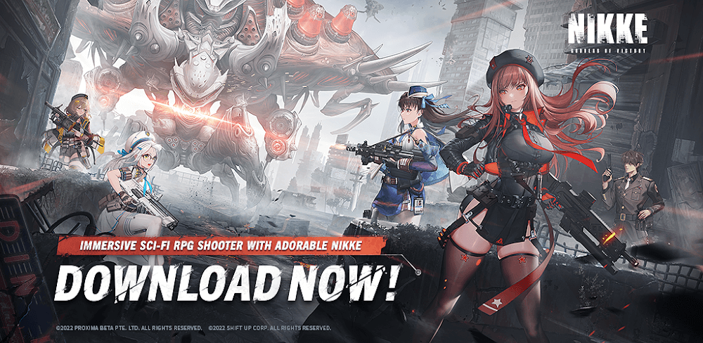GODDESS OF VICTORY: NIKKE v143.10.2 MOD APK (God Mode, Damage, Ammo)