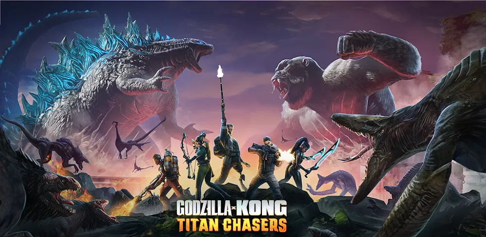 Godzilla x Kong: Titan Chasers v1.5.2 MOD APK (Menu, God Mode, High Damage)