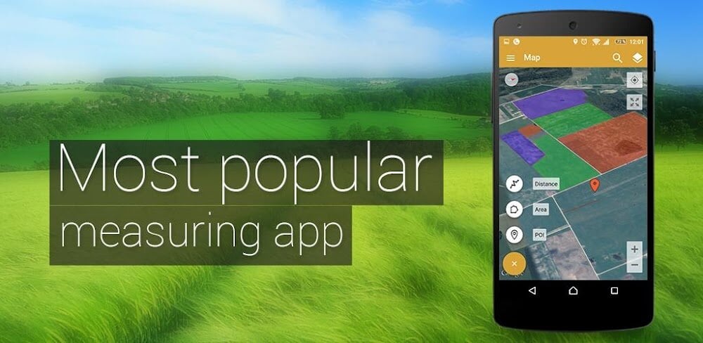 GPS Fields Area Measure PRO v4.0.8 APK (Paid)