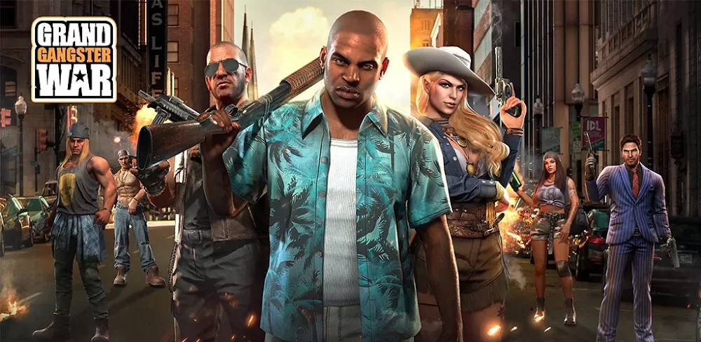 Grand Gangster War v1.4.5 MOD APK (Menu, Game Speed)
