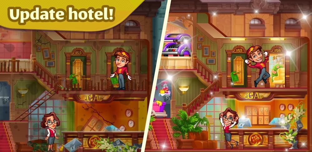 Grand Hotel Mania v4.17.9.0 MOD APK (Unlimited Money)
