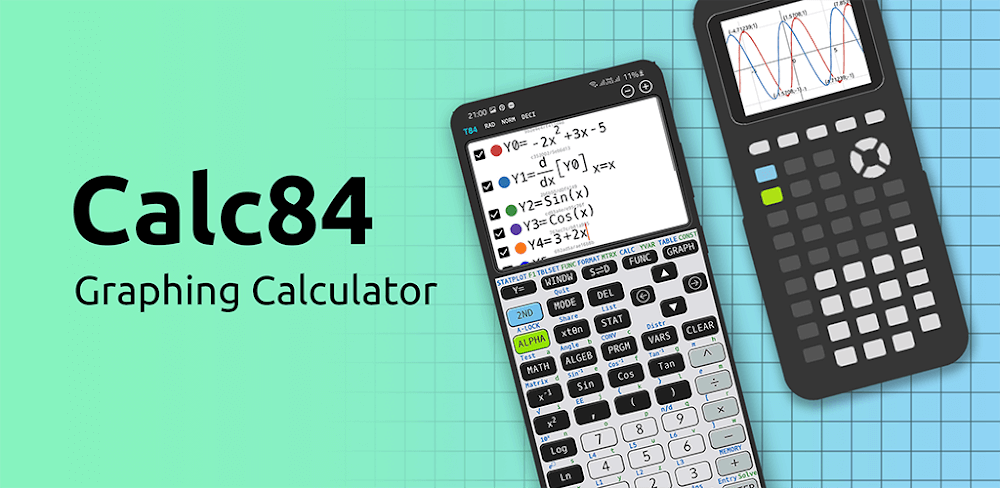 Graphing calculator plus 84 83 MOD APK v7.4.9.390 (Premium Unlocked)