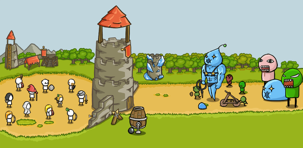 Grow Castle v1.50.14 MOD APK (Unlimited Money, Mega Menu)