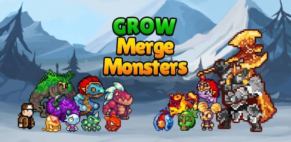 Grow Merge Monsters v1.1.1 MOD APK (Gems Injection, High Golds Drop)
